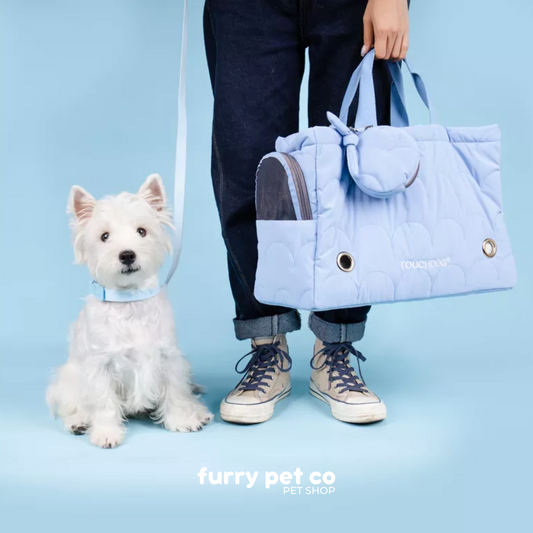 Touchdog Blue Pet Carrier Bag