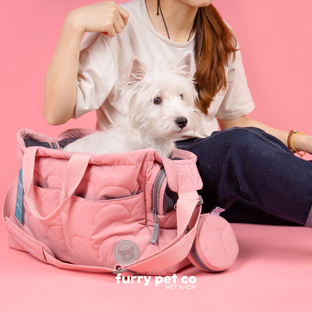 Touchdog Pink Pet Carrier Bag