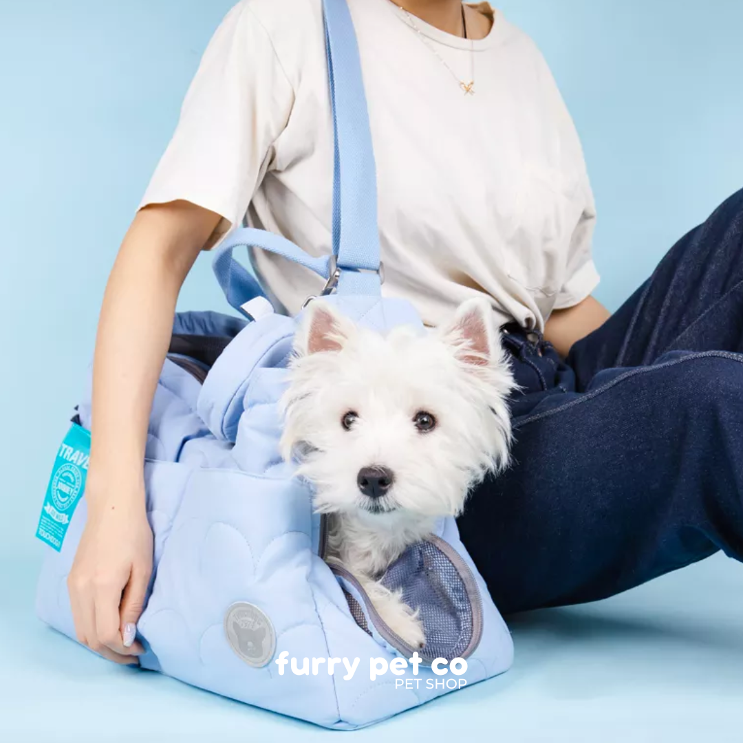 Touchdog Blue Pet Carrier Bag