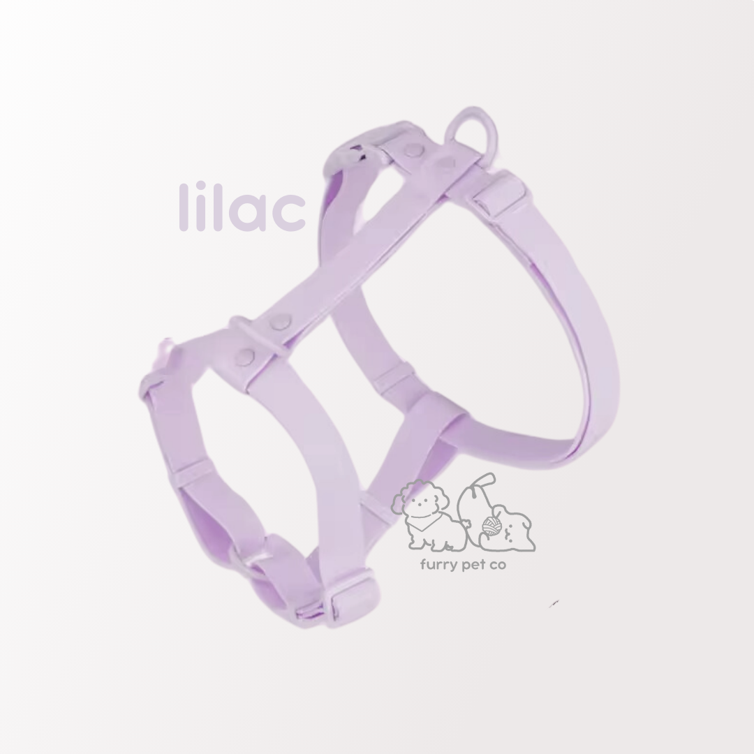 Furry Pet Co Lightweight Pastel Waterproof Harness