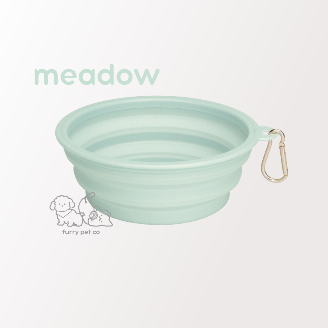 Furry Pet Co 350ml and 650ml Collapsible Bowl