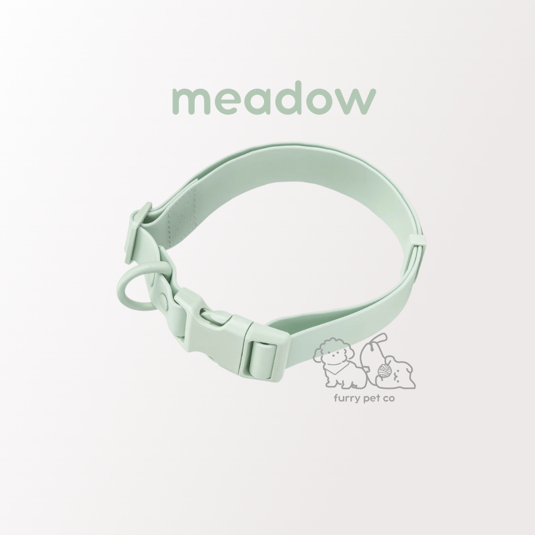 Furry Pet Co Lightweight Pastel Waterproof Collar