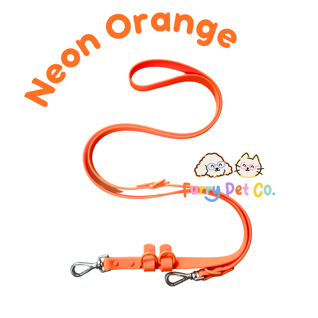 Furry Pet Co Double Hook Waterproof Leash