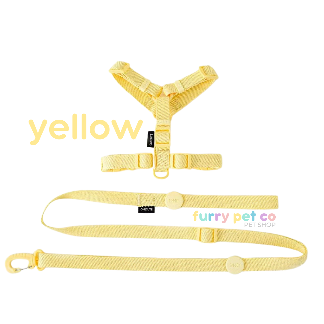 Furry Pet Co ONECUTE Harness & Leash Set