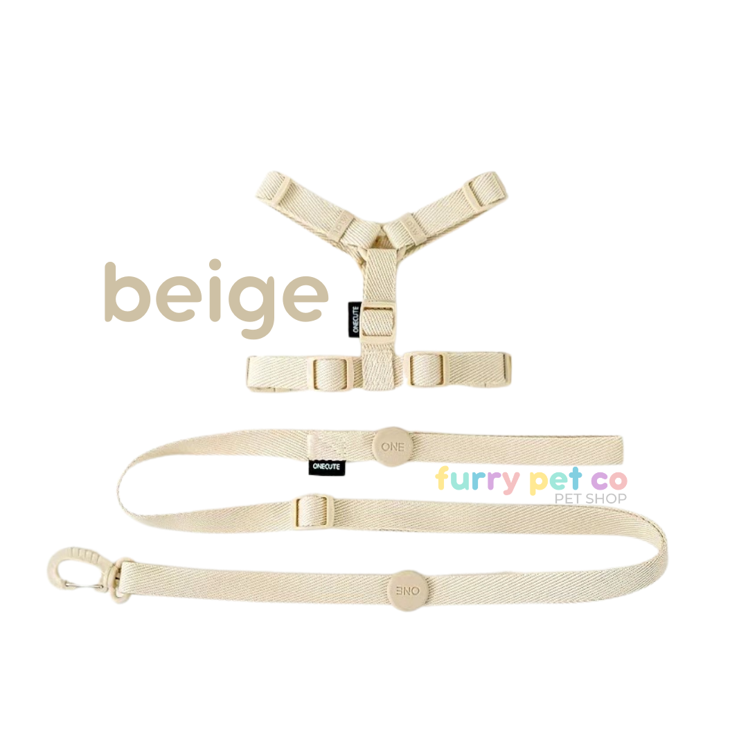 Furry Pet Co ONECUTE Harness & Leash Set